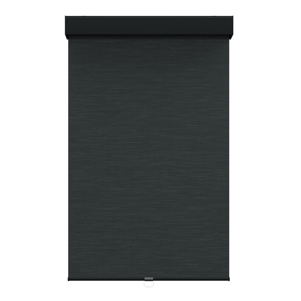 Avanat 44-in x 72-in Light Filtering Cordless Indoor Roller Shade in Black