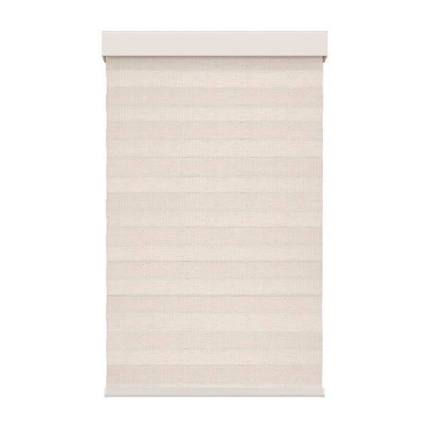 Avanat 24-in x 72-in Linen Effect Light Filtering Cordless Indoor Roller Shade