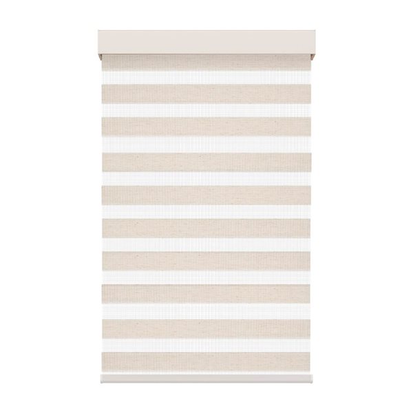 Avanat 24-in x 72-in Linen Effect Light Filtering Cordless Indoor Roller Shade