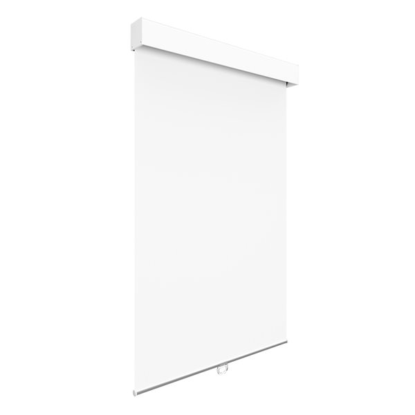 Avanat 27-in x 72-in White Blackout Cordless Indoor Roller Shade
