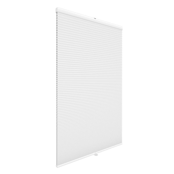 Avanat 27-in x 72-in White Light Filtering Cordless Indoor Cellular Shade