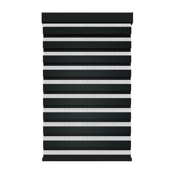 Avanat 40-in x 72-in Black Light Filtering Cordless Indoor Roller Shade