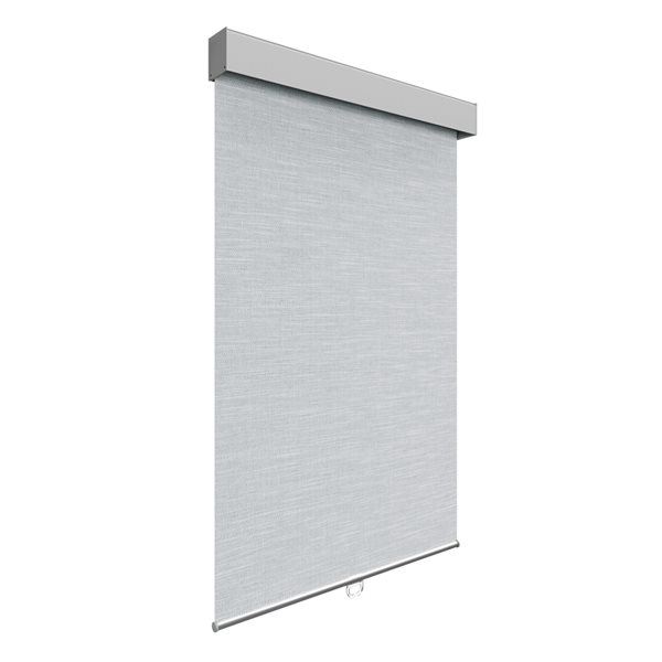 Avanat 55-in x 72-in Grey Blackout Cordless Indoor Roller Shade