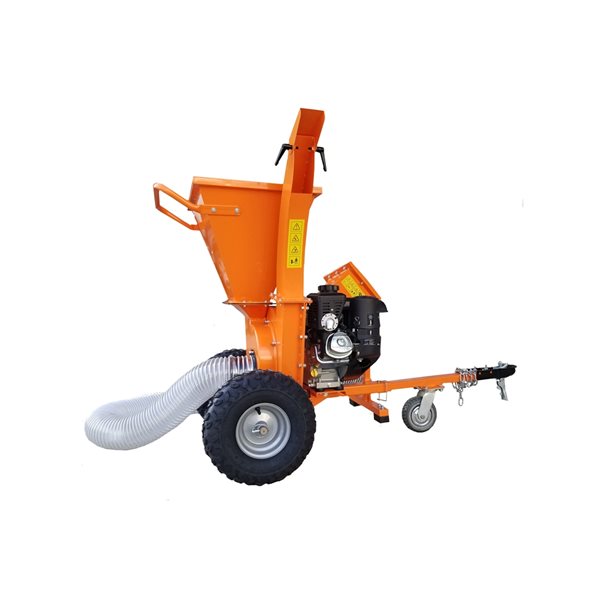 DK2 3-in 4000 rpm 3-in-1 Towable Steel Gas Wood Chipper with 7 HP 208-CC KOHLER Engine