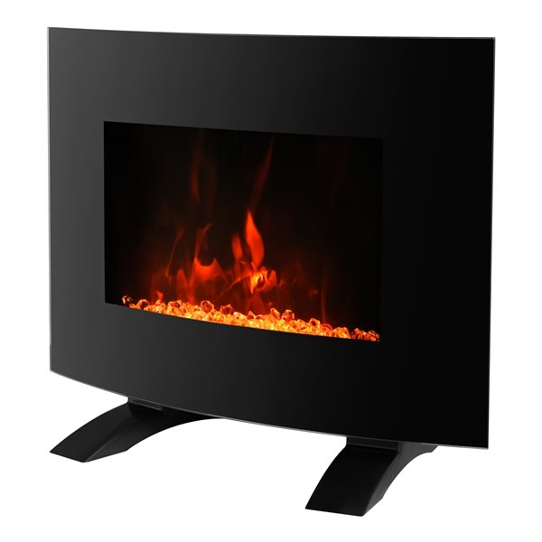 Danby 21.75-in W Black LED Electric Fireplace