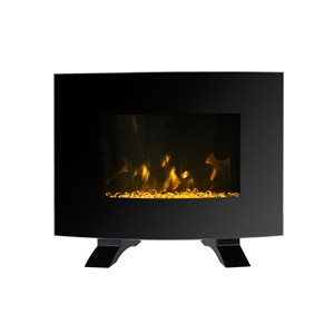 Danby 21.75-in W Black LED Electric Fireplace