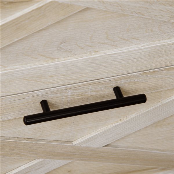 HomCom Oak Retro 2-Drawer File Cabinet
