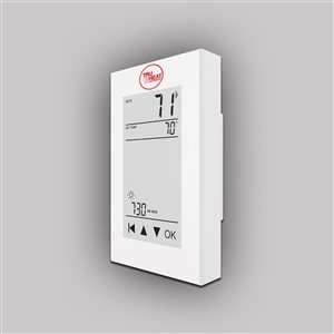 TruHeat Touch screen 7-Day Programmable Dual Voltage Thermostat