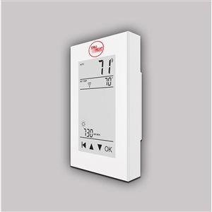 TruHeat Touch screen 7-Day Programmable Dual Voltage Thermostat with WiFi Connectivity