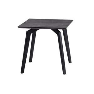 Primo International Paxton Black Wood End Table