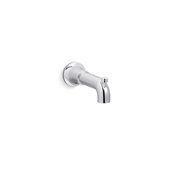 KOHLER Tone™ Polished Chrome Bathtub Spout with Diverter