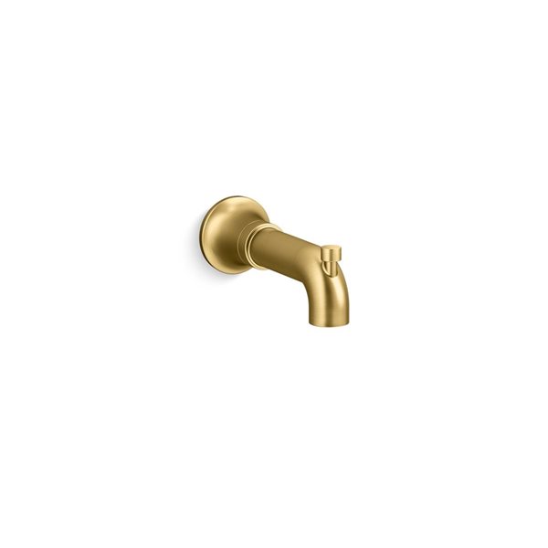 Kohler Tone Brushed Brass Bathtub Spout With Diverter 27422 2MB RONA   331063623 MainImage 001 L 