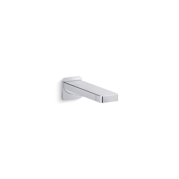 KOHLER Parallel® Polished Chrome Bathtub Spout with Diverter