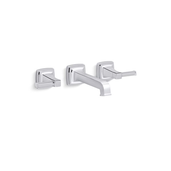 Kohler® T26428-4-CP Bellera® ADA Deck-Mount Tub Faucet, 2 Handles - View #12