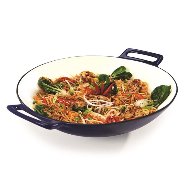 Broil King Porcelain-Enamelled Cast-Iron Wok