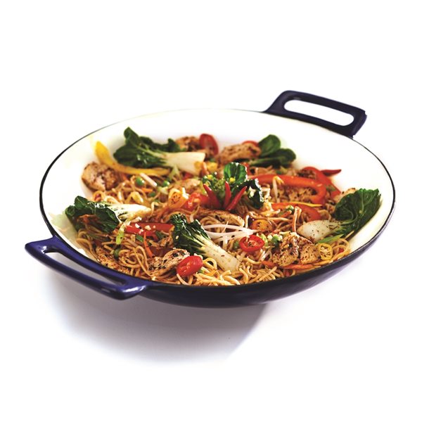 Broil King Porcelain-Enamelled Cast-Iron Wok