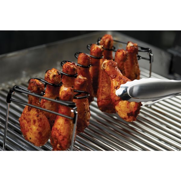 GrillPro Porcelain-Coated Metal Non-Stick Chicken Rack