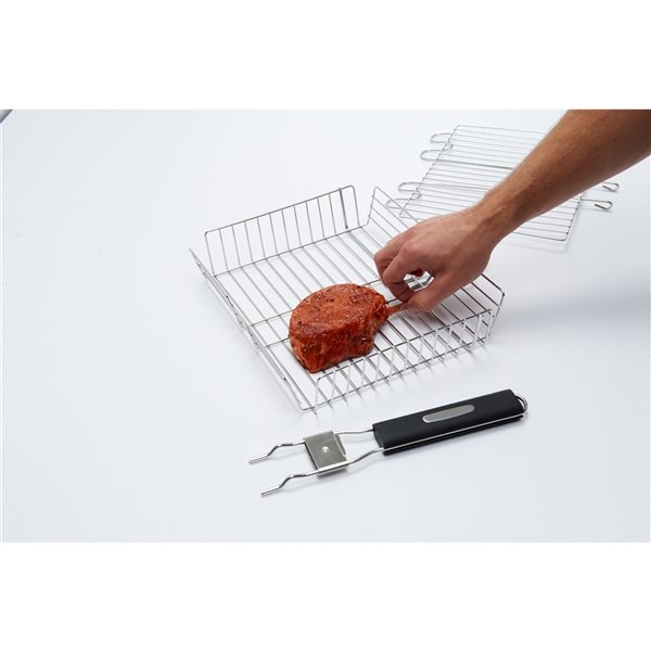 Broil King Stainless Steel Grill Basket with Detachable Handle