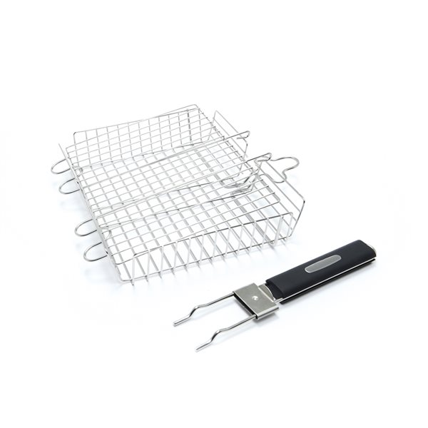 Broil King Stainless Steel Grill Basket with Detachable Handle