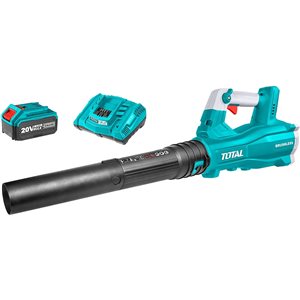 Total Tools 100-mph 20-Volt Lithium Ion (Li-Ion) 300 CFM Brushless Handheld Cordless Electric Leaf Blower - Battery Included
