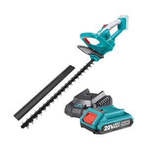 Total Tools 20-Volt Max 18-in Single Cordless Electric Hedge Trimmer - Battery Included