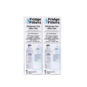 Fridge Filterz Refrigerator Water and Ice Filters for LG and Kenmore - 2-Pack