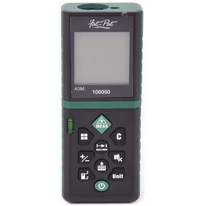 Laser des mesures de distance Fat-Pat S2 avec Quick Start par Tooltech Xpert, jusqu'à 131 pi