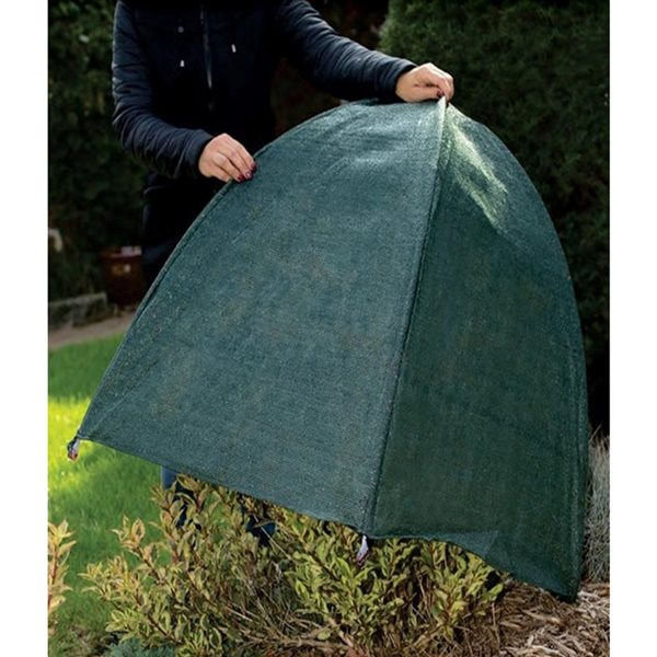 Protecteur hivernal pour arbustes avec piquets de 40 po x 40 po