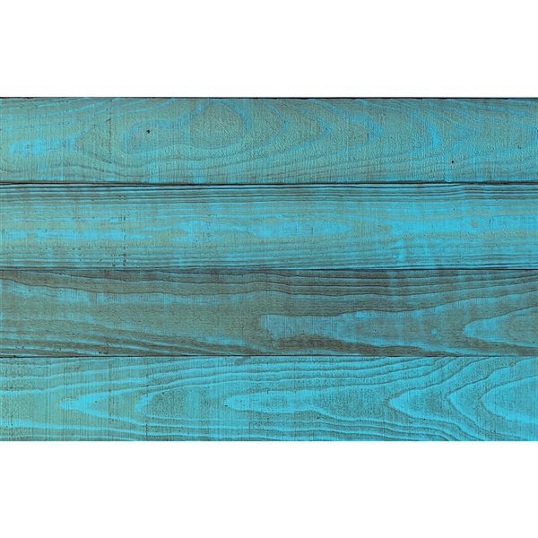 Wood Art Products Blue Premium Wall Planks for Interior Wall Decoration