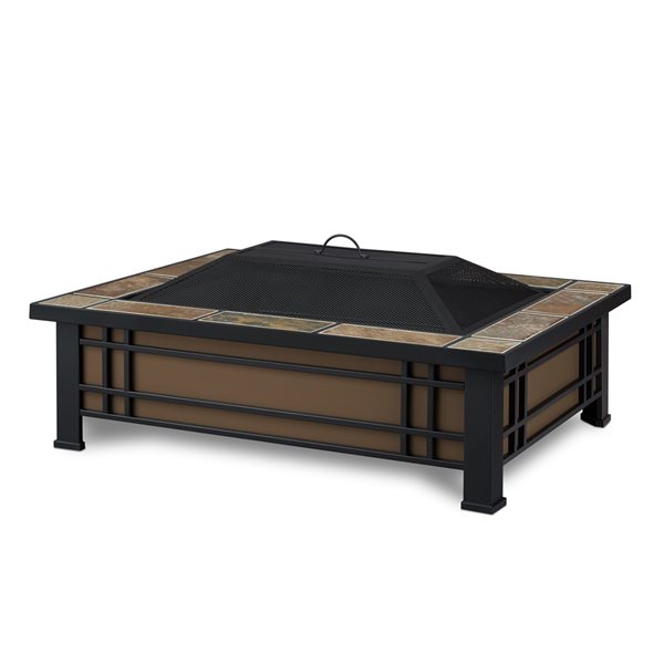 Image of Real Flame | Hamilton 33.6-In Wood Fire Pit | Rona