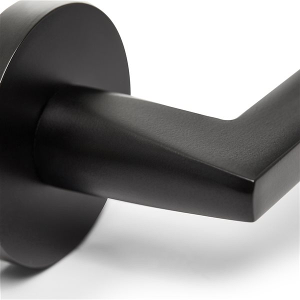 Explore Hardware Toronto Black Reversible Dummy Door Handle