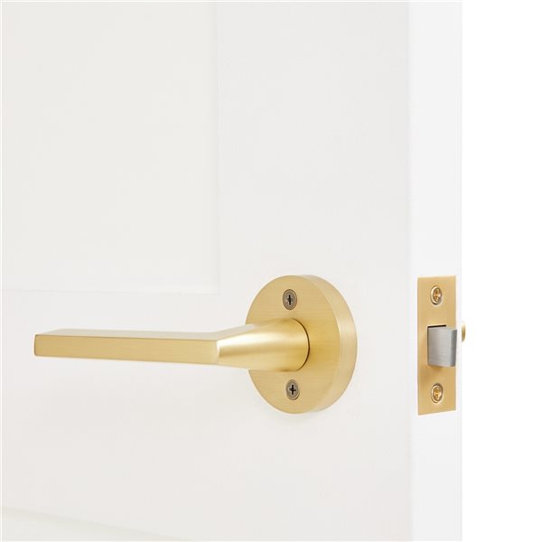 Explore Hardware Champagne Gold Reversible Dummy Door Handle