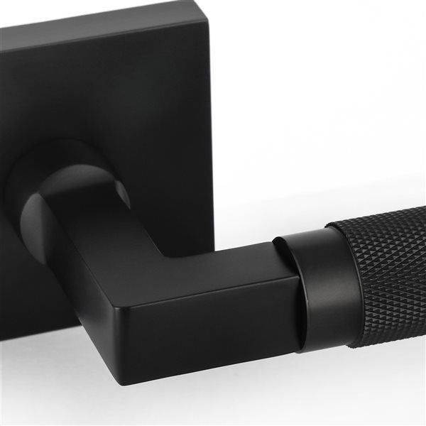 Explore Hardware Soho Black Reversible Privacy Door Handle