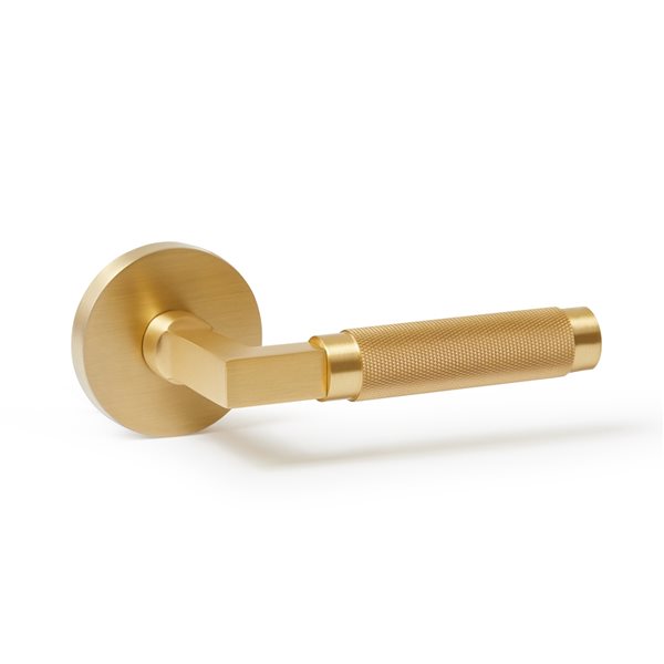 Explore Hardware St Tropez Gold Reversible Passage Door Handle