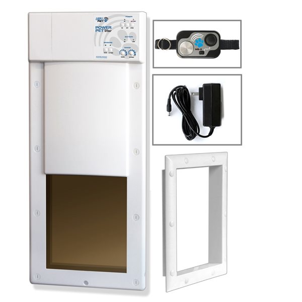 High Tech Pet PX-2 Large Opening Power Pet Door for Door Installations