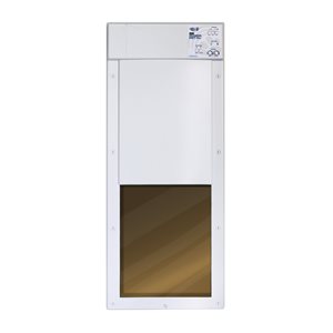 High Tech Pet PX-2 Large Power Pet Door for Door Installations with Wi-Fi Smartphone Controlled
