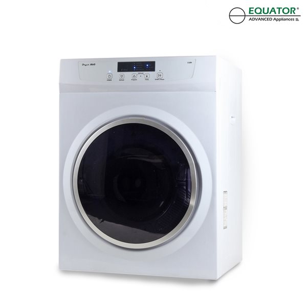 Equator Advanced Appliances Electric Stacked Laundry Center with 3.5-cu ft Washer (EW 824) and 3.5-cu ft Dryer (ED 860)