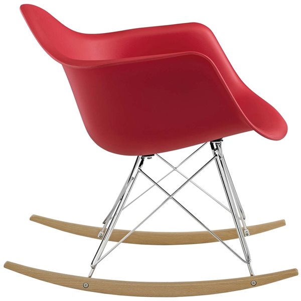 Kids red rocking outlet chair