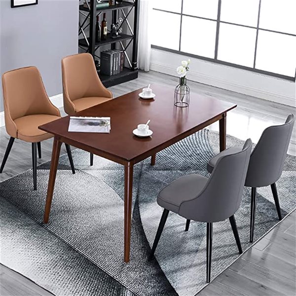 TAKE ME HOME Alford Taupe Chair - Set of 2