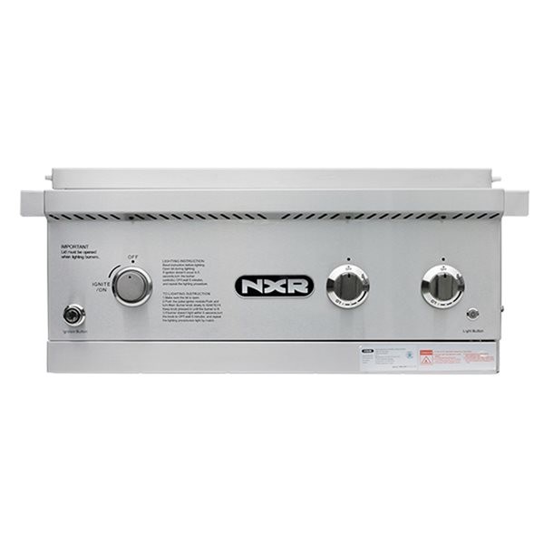 NXR LS Stainless Steel 3-Burner 39 000-BTU Infrared Built-In Grill