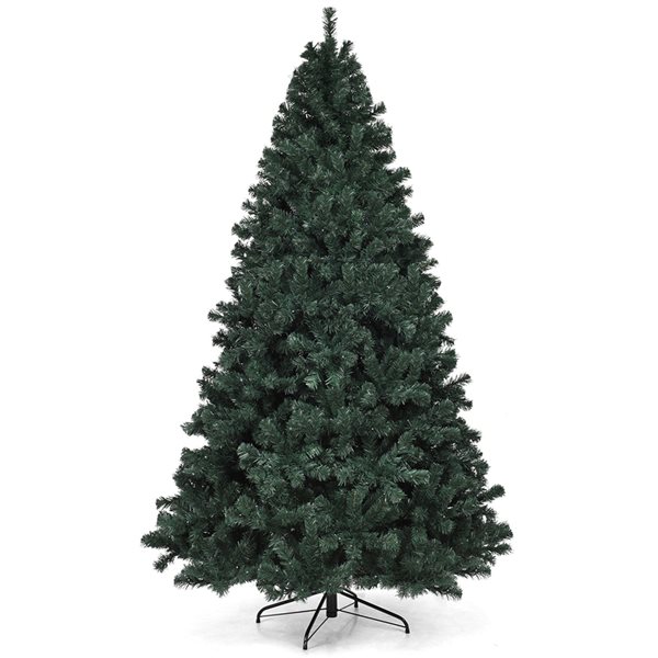 Costway 7 5 Ft Pre Lit Artificial Christmas Tree Hinged With 550   331065197 MainImage 001 L 