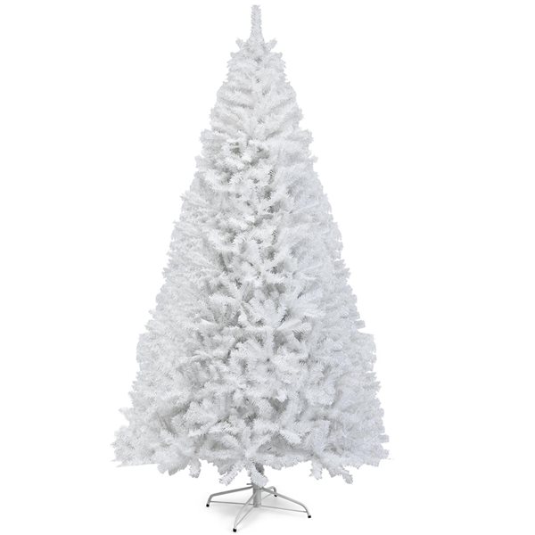 Costway 9-ft Hinged Artificial Christmas Tree Premium Pine Tree 2132 ...