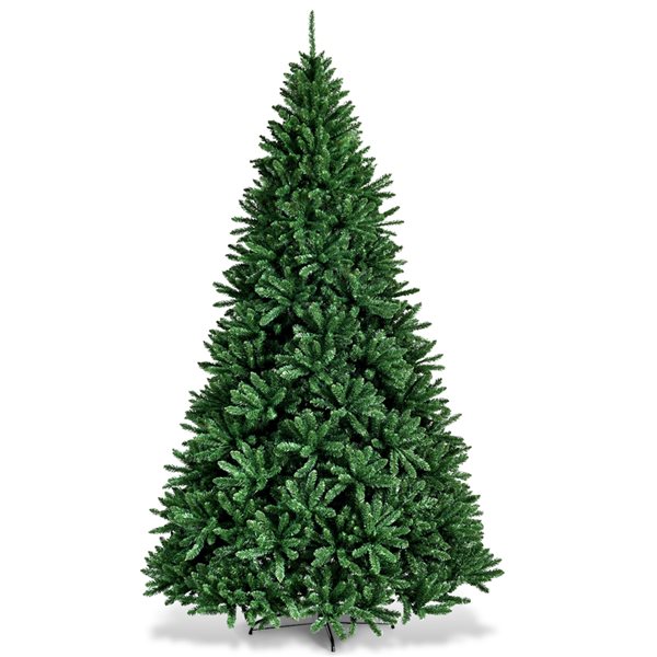 Costway 9-ft Hinged Artificial Christmas Tree Unlit Douglas Full Fir ...