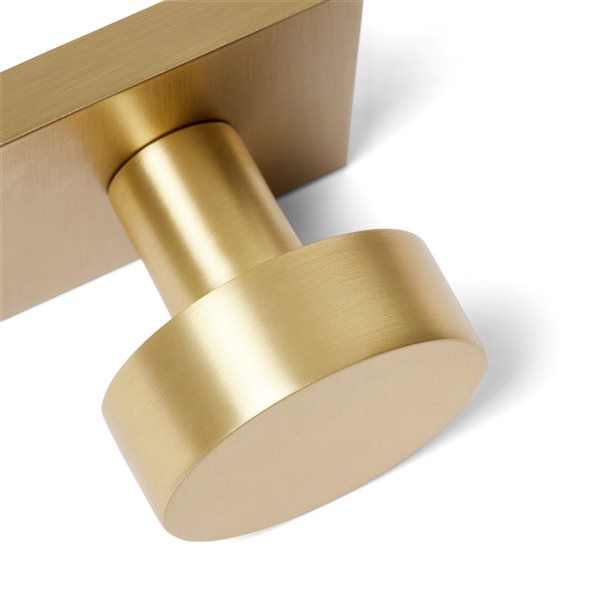 Explore Hardware Lisbon Gold Reversible Dummy Door Handle - Single Pack