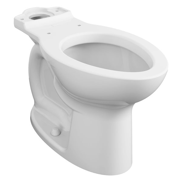 American Standard Cadet White Elongated Chair Height Residential Toilet Bowl