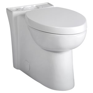 Siège de toilette haute Studio résidentiel blanc allongé par American Standard