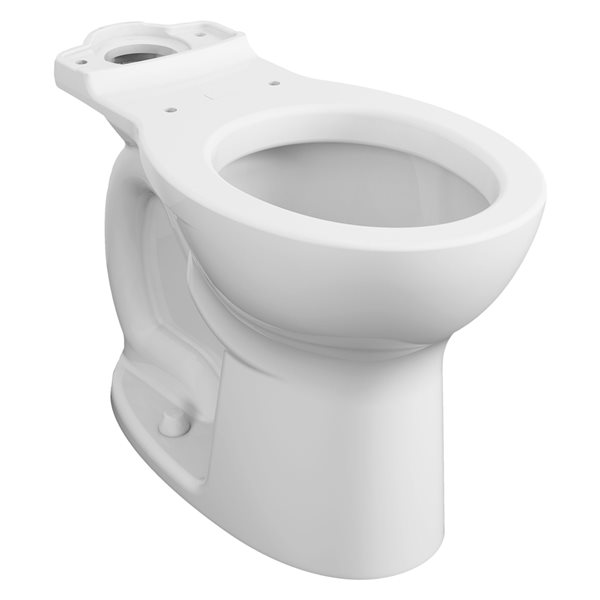 American Standard Cadet White Round Chair Height Residential Toilet Bowl