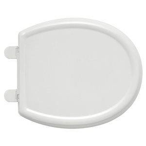 American Standard Cadet 3 White Slow-Close Round Front Toilet Seat