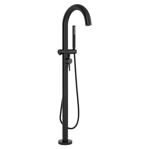 American Standard Townsend Contemporary Matte Black Freestanding Bathtub  Faucet T064951.243 | RONA