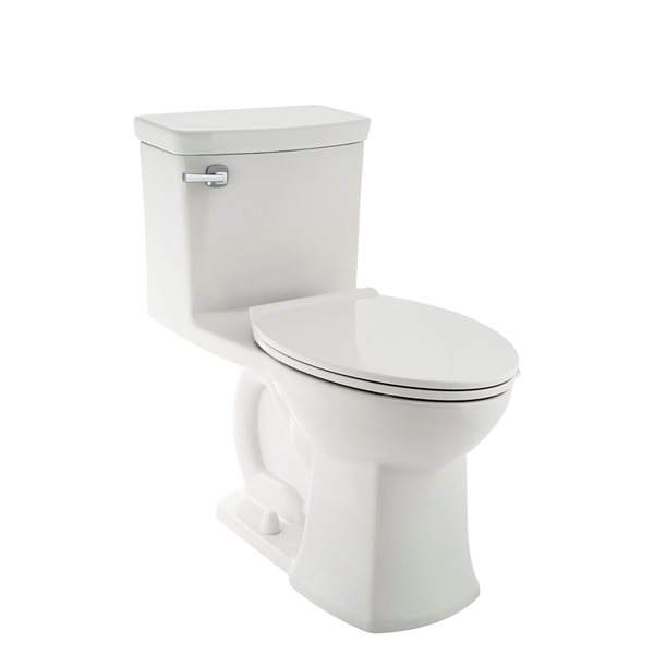 American Standard Vormax White Single Flush Elongated Chair Height 1-Piece Toilet (ADA Compliant)